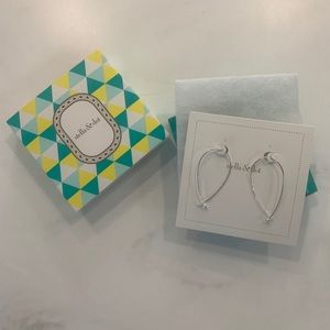 S&D Hammered Wired Hoops